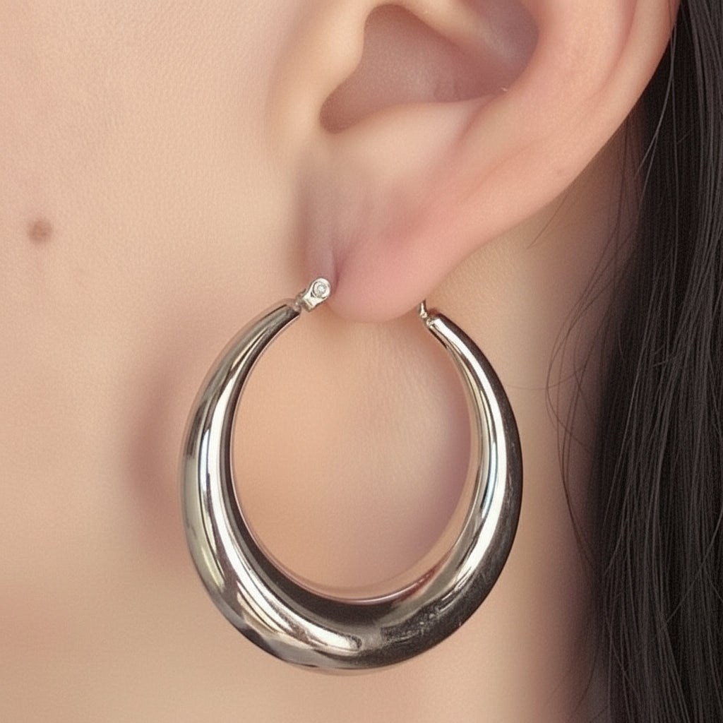 Orecchini Luna Maxi 2,5cm