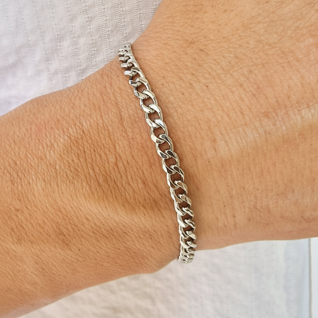 Bracciale Uomo Catena Cubana