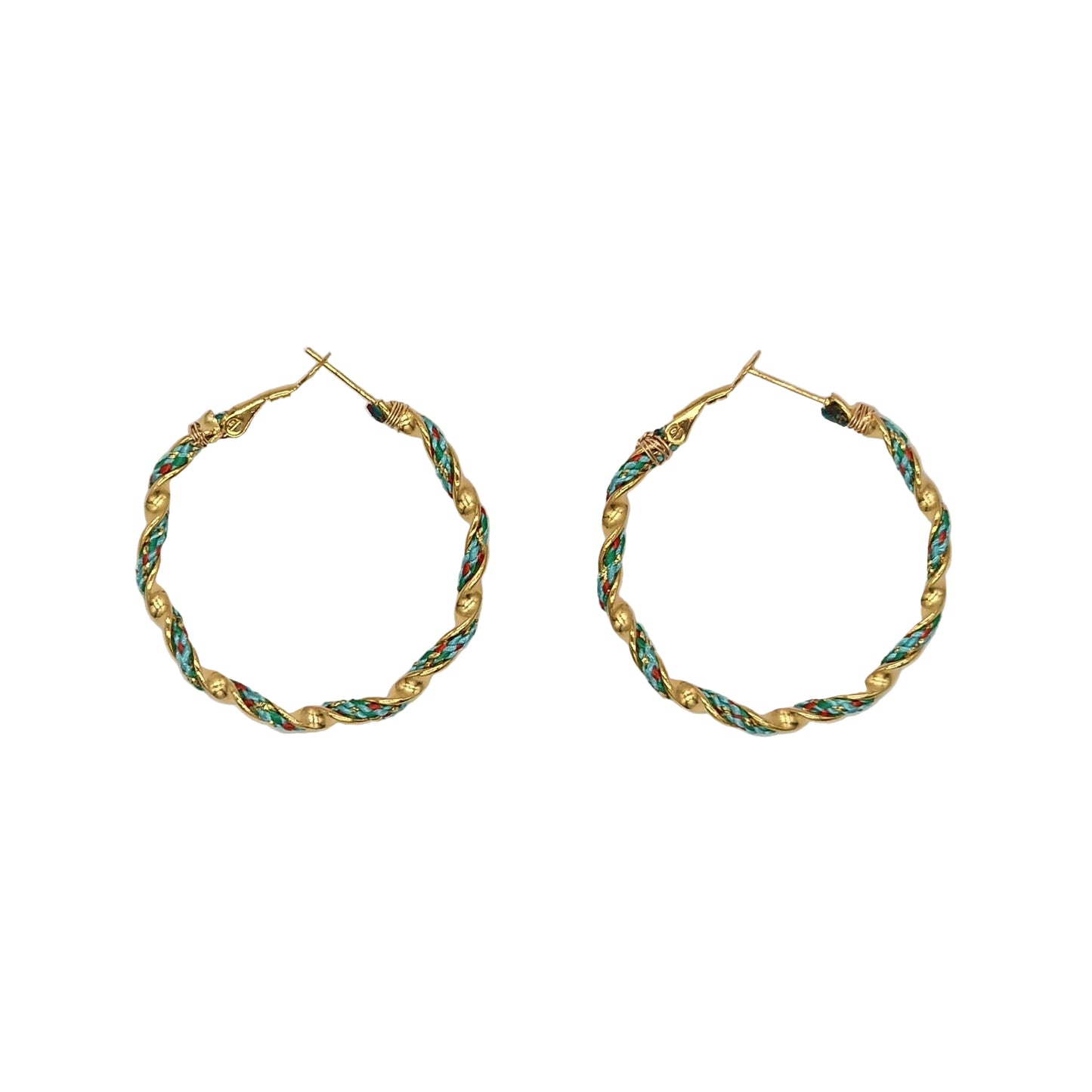 Orecchini Treccia Color