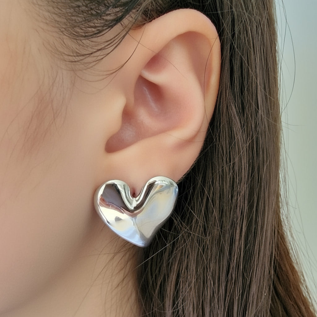 Orecchini Cuore Battuto
