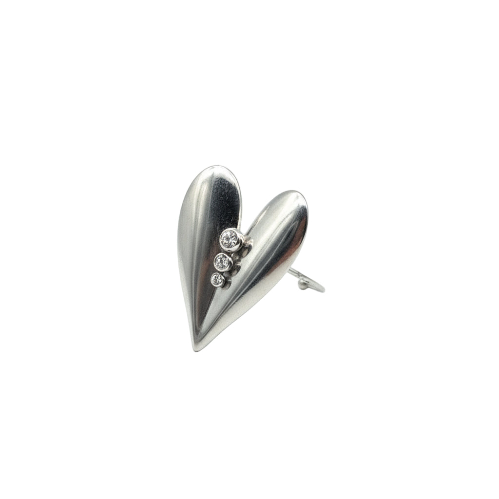 Anello Battito con strass