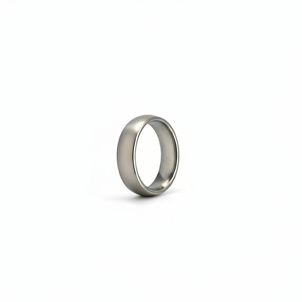 Anello Fedina acciaio 6MM