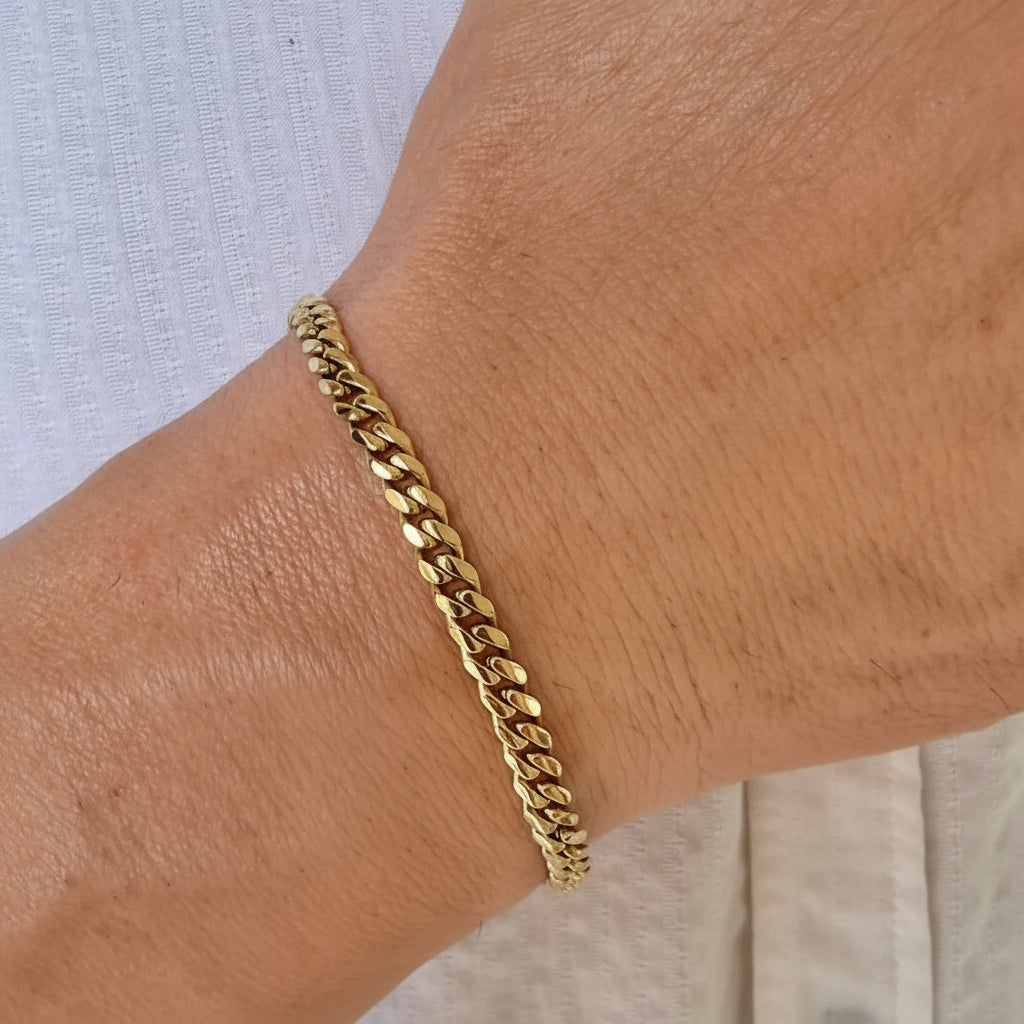 Bracciale Uomo Catena Cubana