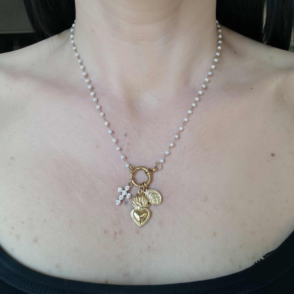 Collana Cuore Sacro