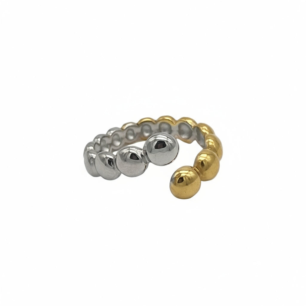Anello Boule Bicolor