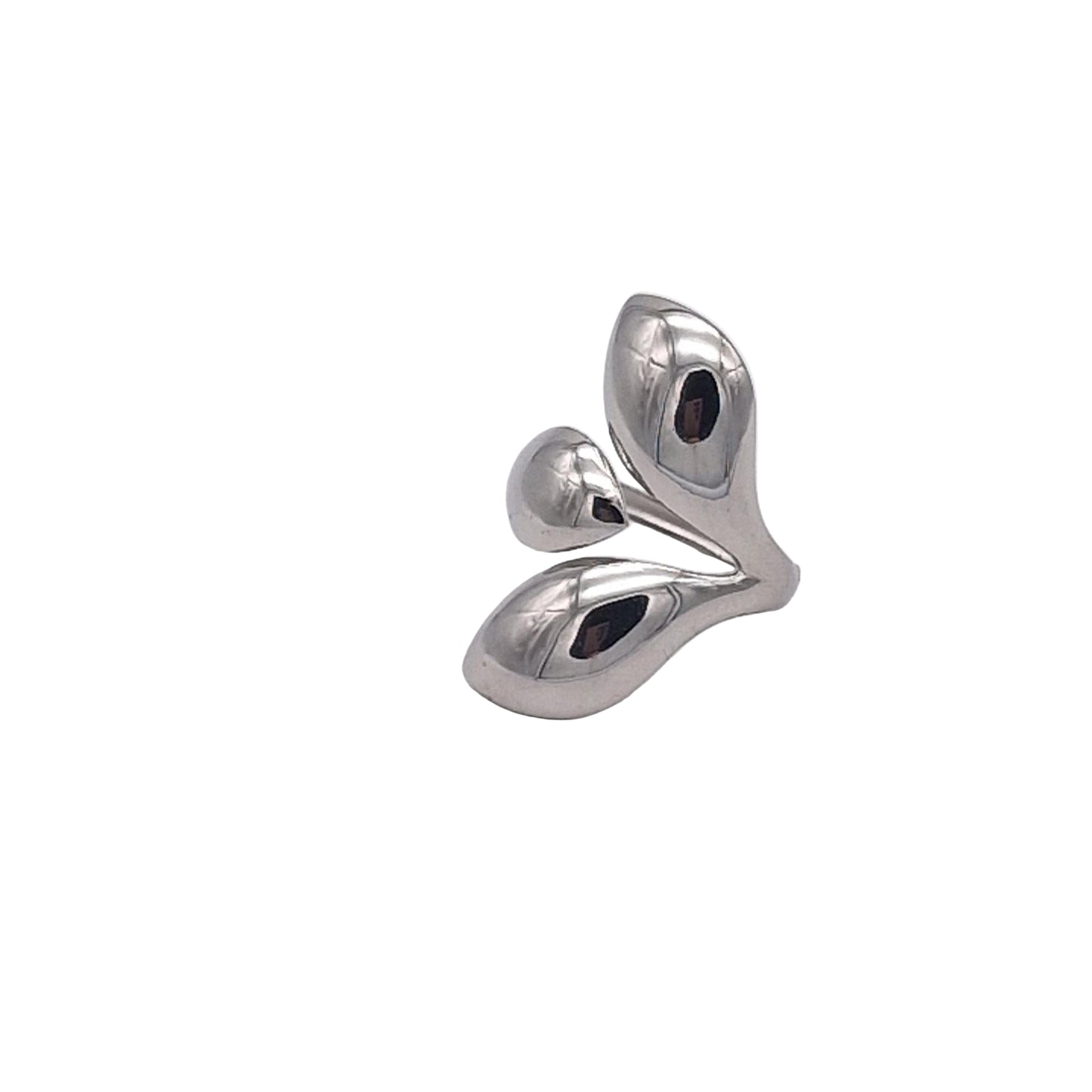 Anello Mezza foglia