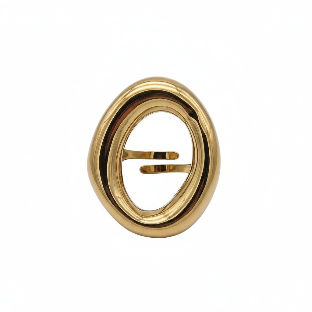 Anello Ovale Asimmetrico