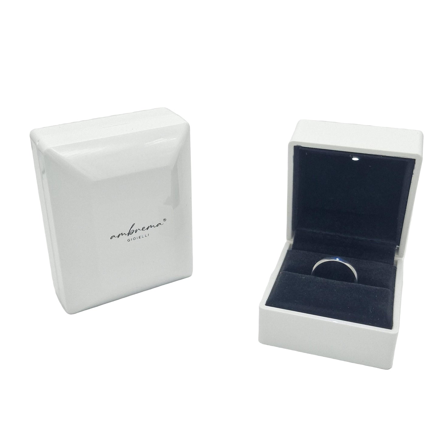 Anello Fedina Acciaio 4MM