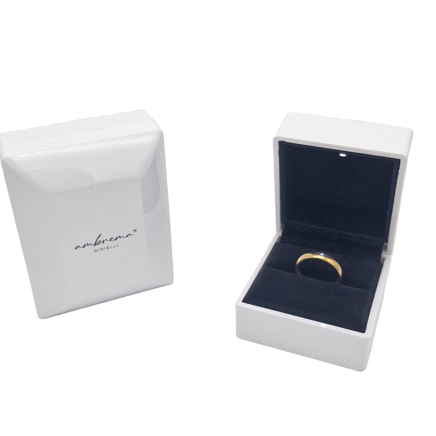 Anello Fedina Acciaio 4MM
