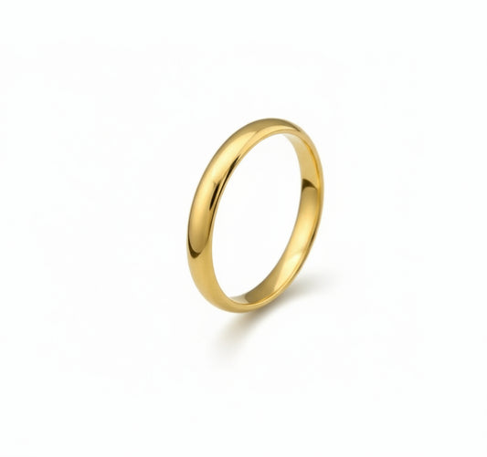 Anello Fedina Acciaio 4MM